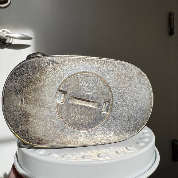 VINTAGE SILVER PLATED BABY SHOE SILVER BANK BABY SHOWER BIRTH GIFT - Picture 9 of 12